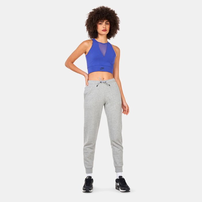 Nike Women's Sportswear Crop Dance Tank Top Blue Nike Women's Sportswear Crop Dance Tank Top Blue image number 2
