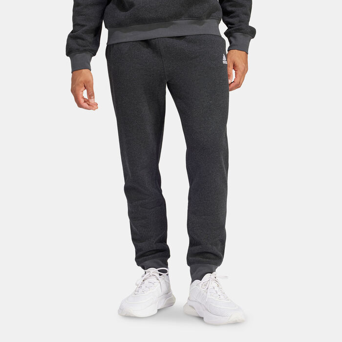adidas Men's Seasonal Essentials Mélange Sweatpants Black adidas Men's Seasonal Essentials Mélange Sweatpants Black image number 0