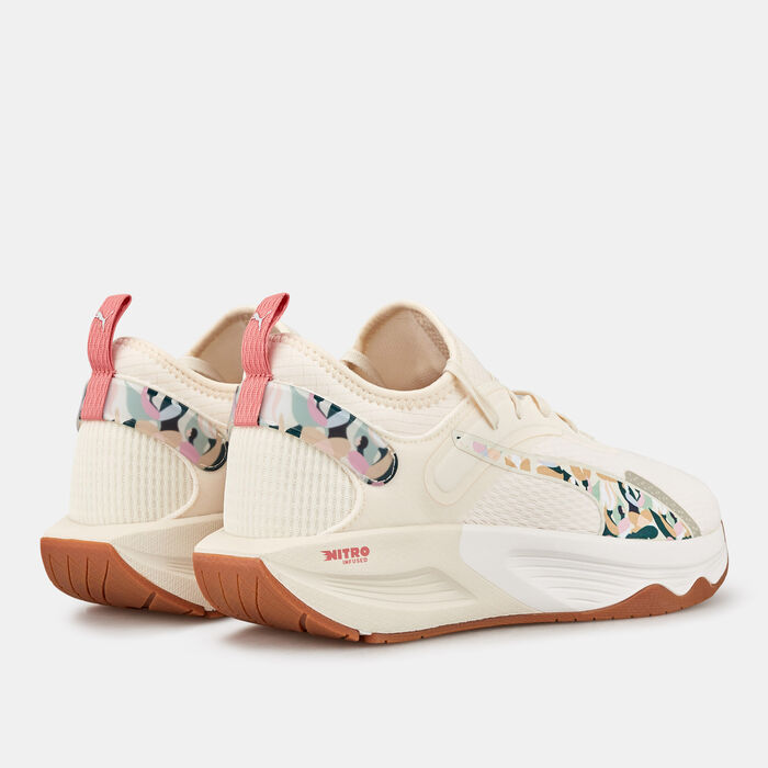 PUMA Women's x Maggie Stephenson PWR XX NITRO Training Shoe Beige PUMA Women's x Maggie Stephenson PWR XX NITRO Training Shoe Beige image number 2