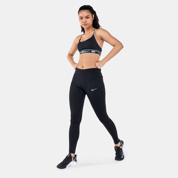 Nike Women's Dri-FIT Indy Sports Bra Black image number 2