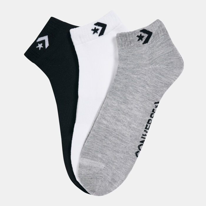 Converse Star Chevron Logo Socks (3 Pack) Multi Converse Star Chevron Logo Socks (3 Pack) Multi image number 0