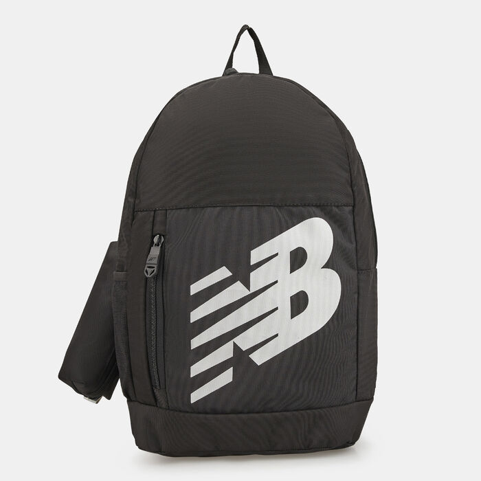 New Balance Kids' Logo Backpack with Pencil Case Black image number 0