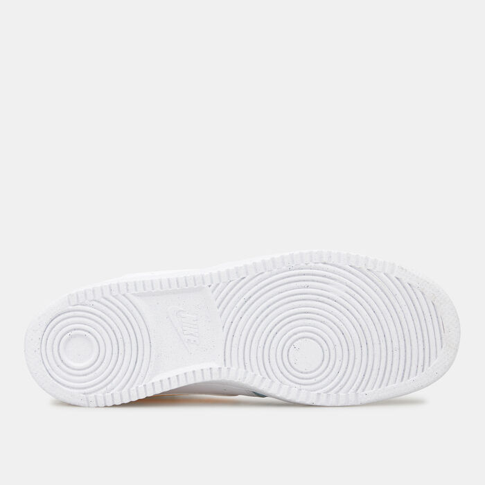 Nike Men's Court Vision Mid Next Nature Shoe White image number 3