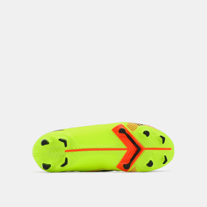 Nike Kids' Mercurial Vapor 14 Academy Multi-Ground Football Shoe yellow Nike Kids' Mercurial Vapor 14 Academy Multi-Ground Football Shoe yellow image number 3