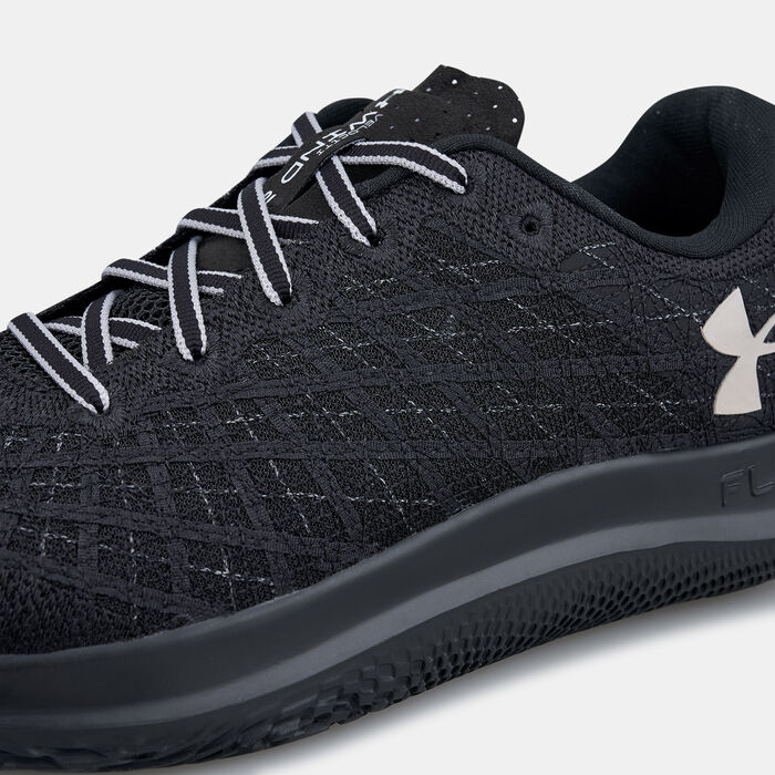 Under Armour Men's UA FLOW Velociti Wind 2 Shoe Black Under Armour Men's UA FLOW Velociti Wind 2 Shoe Black image number 5