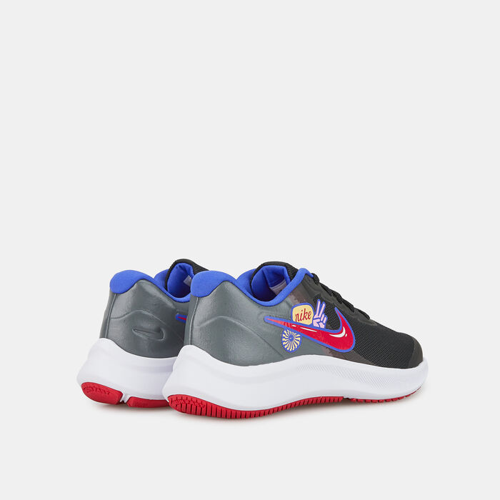 Nike Kids' Star Runner 3 SE Road Running Shoe White Nike Kids' Star Runner 3 SE Road Running Shoe White image number 2