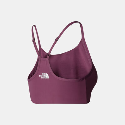 The North Face Women's Flex Light-Support Training Sports Bra Purple