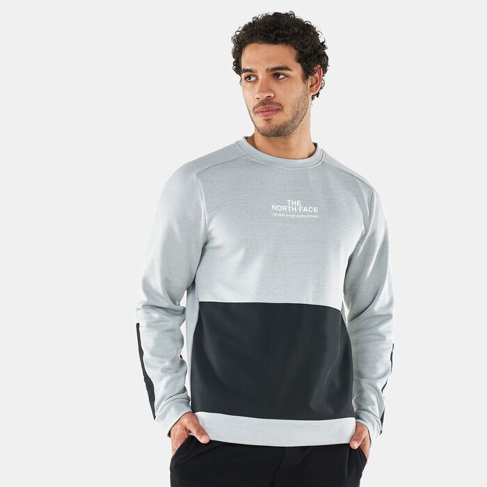 The North Face Men's MA Crew Fleece Sweatshirt Grey The North Face Men's MA Crew Fleece Sweatshirt Grey image number 0