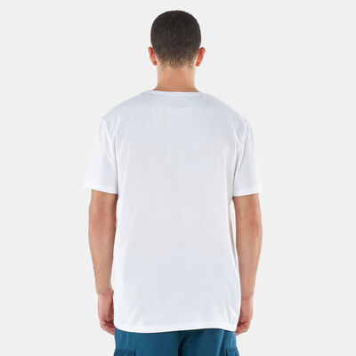 Timberland Men's Dunstan River Jersey V-Neck Slim T-Shirt White