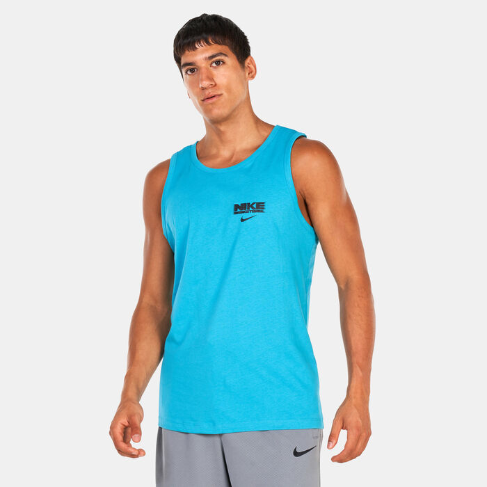 Nike Men's Basketball Tank Top Blue image number 0