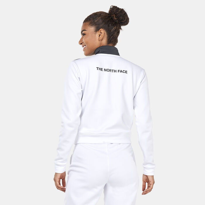The North Face Women's Mountain Athletics Sweatshirt White The North Face Women's Mountain Athletics Sweatshirt White image number 1