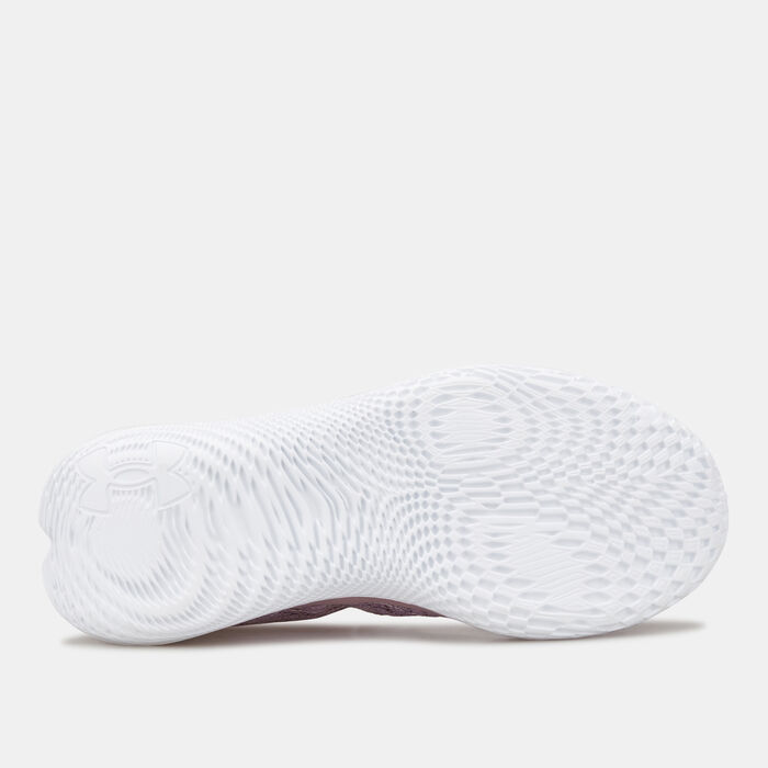 Under Armour Women's UA Flow Velociti Wind Running Shoe Purple image number 3