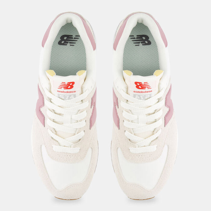 New Balance Women's 574+ Shoes Beige image number 4