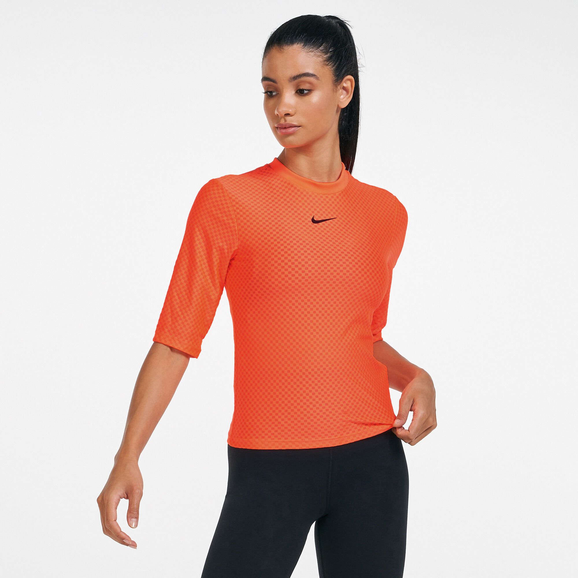 Nike checkerboard shirt store