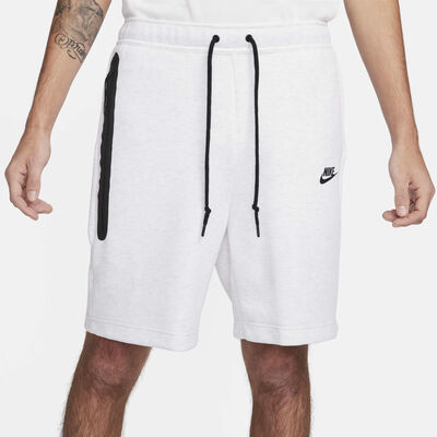 Nike Men's Sportswear Tech Fleece Shorts White