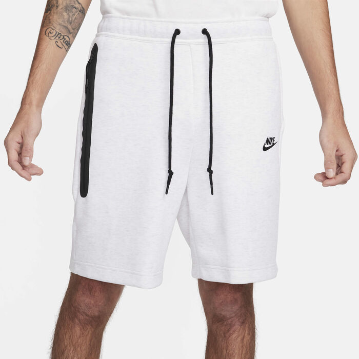 Nike Men's Sportswear Tech Fleece Shorts White Nike Men's Sportswear Tech Fleece Shorts White image number 1
