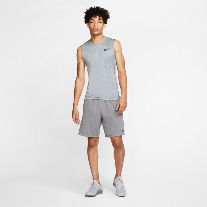 Nike Men's Pro Tank Top Grey Nike Men's Pro Tank Top Grey image number 2