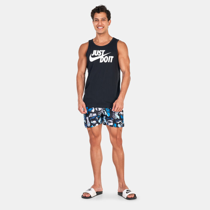 Nike Swim Men's Swim 5-Inch Volley Shorts Blue Nike Swim Men's Swim 5-Inch Volley Shorts Blue image number 2