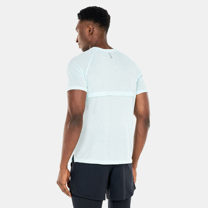 Under Armour Men's Streaker Run T-Shirt Blue Under Armour Men's Streaker Run T-Shirt Blue image number 1