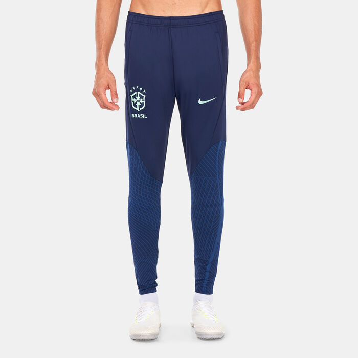 Nike Men's Dri-FIT Brazil Strike Football Pants Blue Nike Men's Dri-FIT Brazil Strike Football Pants Blue image number 0