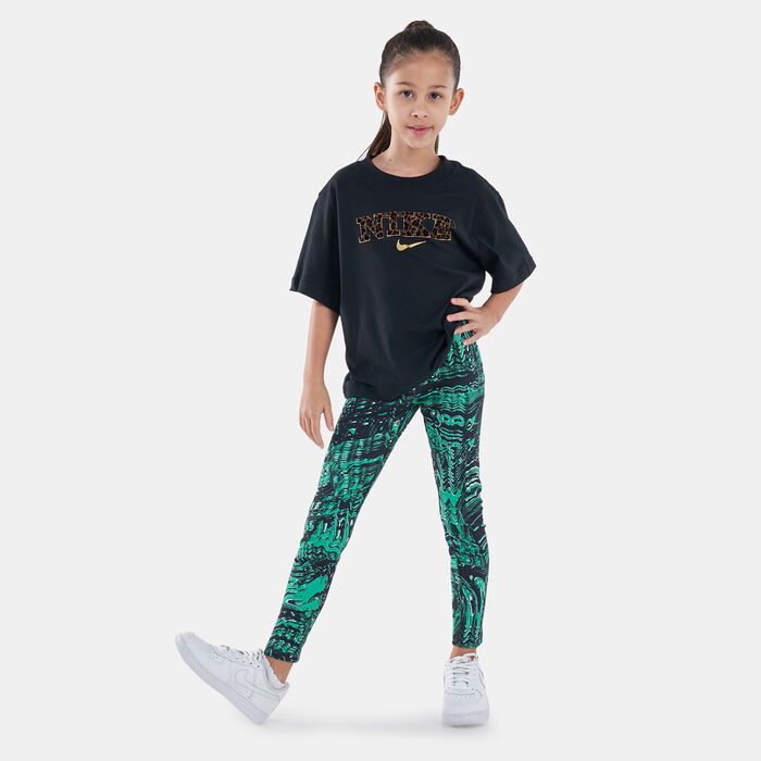 Nike Kids' Sportswear Favourite Leggings White Nike Kids' Sportswear Favourite Leggings White image number 2