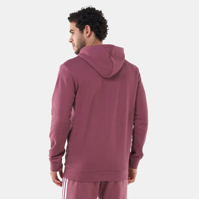 adidas Originals Men's Adicolor Classics Trefoil Hoodie Red image number 1