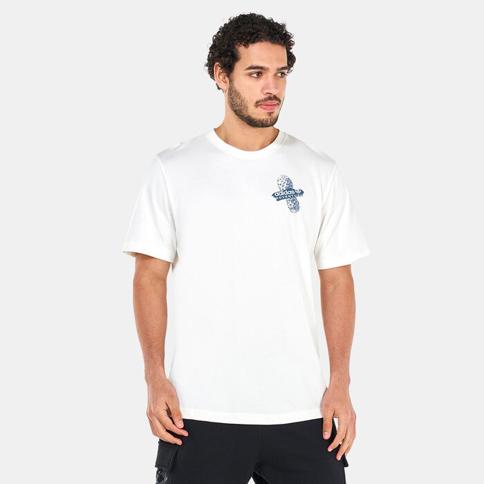adidas Originals Men's Adventure Trail T-Shirt White adidas Originals Men's Adventure Trail T-Shirt White image number 0