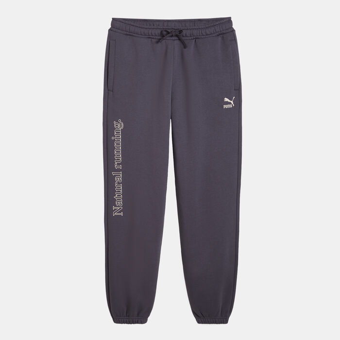 PUMA Men's Club de Course Fleece Sweatpants Grey image number 0