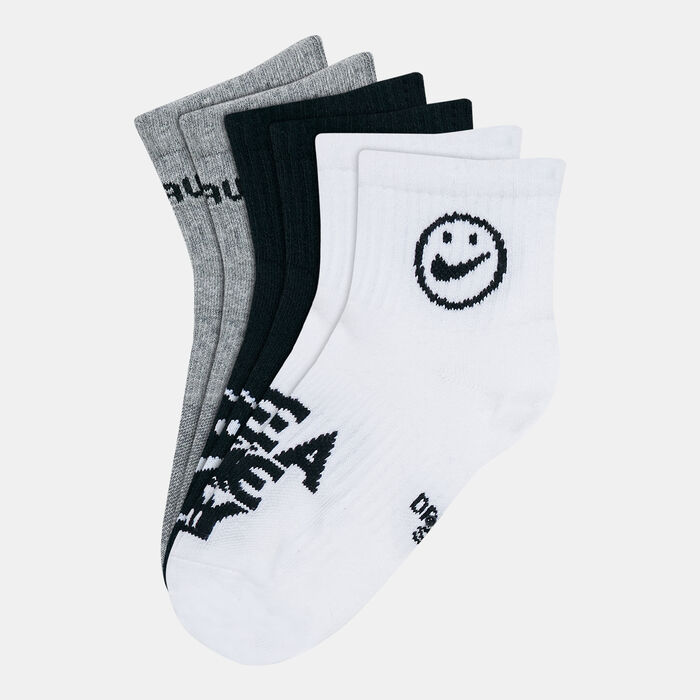 Nike Kids' Everyday Lightweight Ankle Socks - 3 Pack (Older Kids) Multi image number 0