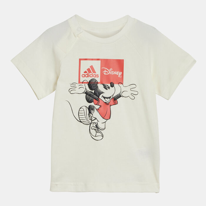 adidas Kids' x Disney Mickey Mouse Gift Set (Babies and Toddlers) White adidas Kids' x Disney Mickey Mouse Gift Set (Babies and Toddlers) White image number 1
