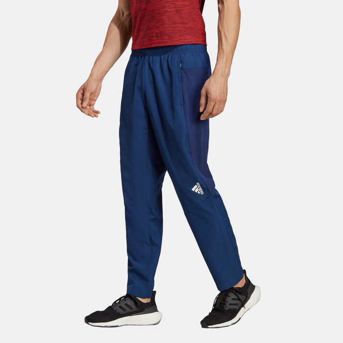 adidas Men's AEROREADY Designed For Movement Training Pant Blue adidas Men's AEROREADY Designed For Movement Training Pant Blue image number 0