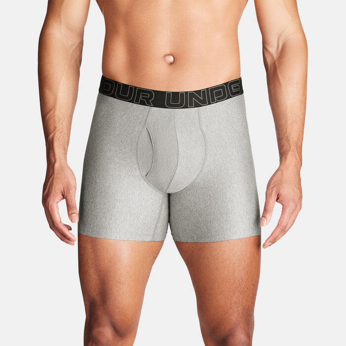 Under Armour Men's UA Performance Tech™ Training Boxers (3 Pairs) Grey image number 0
