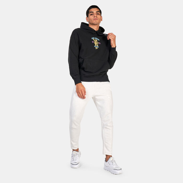 PUMA Men's Downtown Graphic Hoodie Black PUMA Men's Downtown Graphic Hoodie Black image number 2