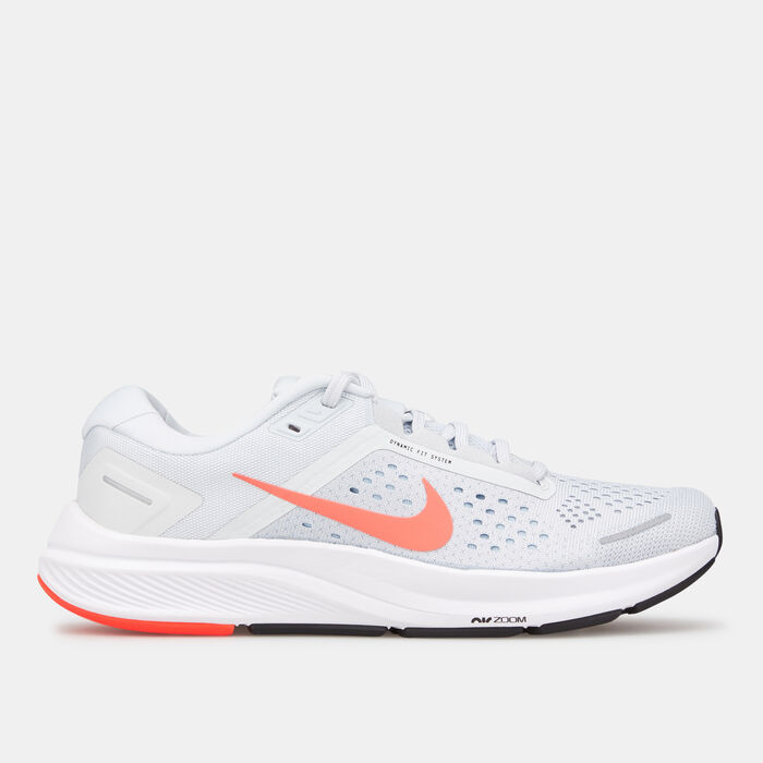 Nike Women's Air Zoom Structure 23 Shoe Silver Nike Women's Air Zoom Structure 23 Shoe Silver image number 0