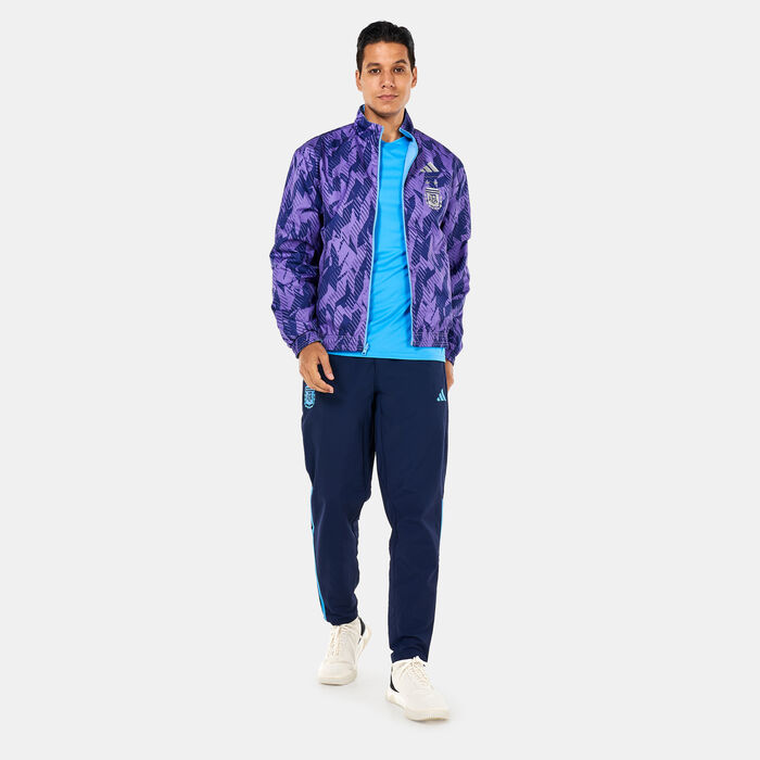 adidas Men's Argentina Anthem Jacket Blue image number 2