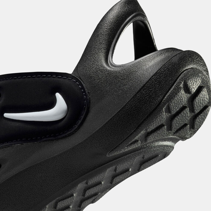 Nike Kids' Aqua Swoosh Sandals Black image number 5