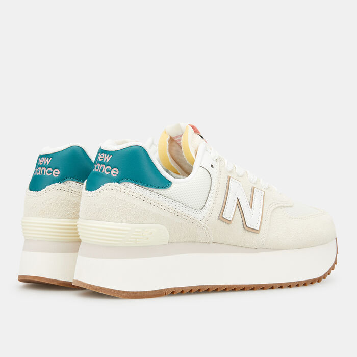 New Balance Women's 574 Shoe Beige New Balance Women's 574 Shoe Beige image number 2