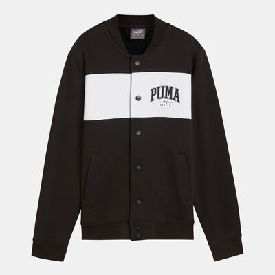 PUMA Kids' Squad Bomber Jacket Black PUMA Kids' Squad Bomber Jacket Black