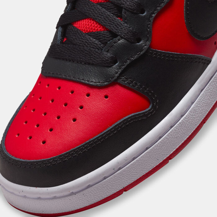 Nike Kids' Court Borough Mid 2 Shoes Red Nike Kids' Court Borough Mid 2 Shoes Red image number 4