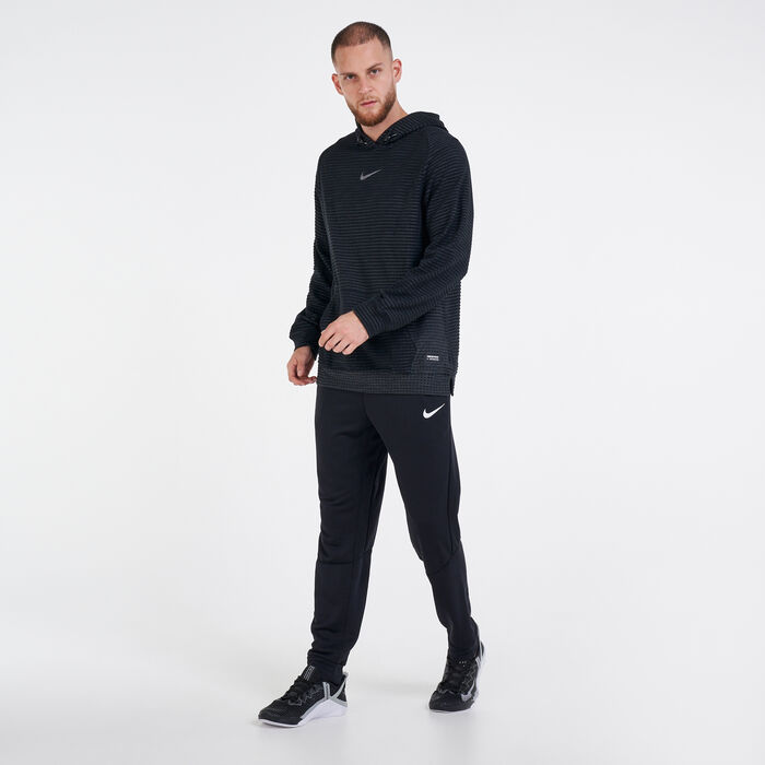 Nike Men's Therma-FIT Pullover Hoodie Black Nike Men's Therma-FIT Pullover Hoodie Black image number 2