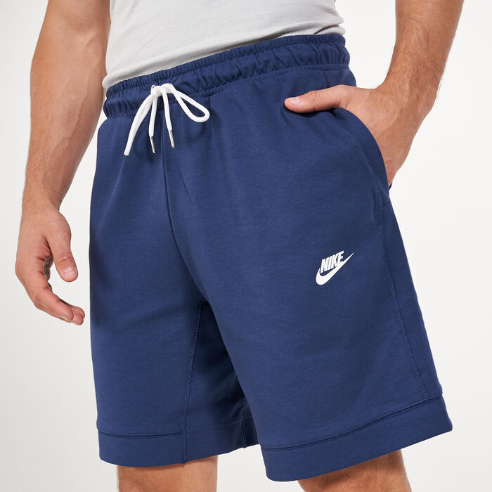 Nike Men's Sporstwear Modern Fleece Shorts Blue Nike Men's Sporstwear Modern Fleece Shorts Blue image number 3