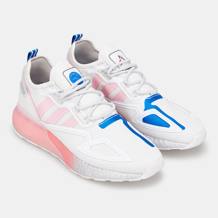 adidas Originals Women's ZX 2K Boost Shoe White adidas Originals Women's ZX 2K Boost Shoe White image number 1