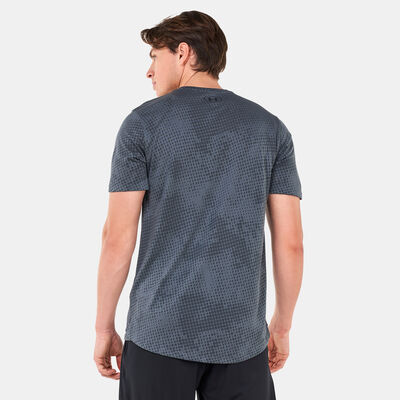 Under Armour Men's Training Vent Jacquard T-Shirt Grey