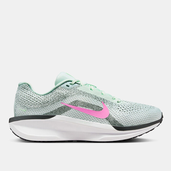 Nike Women's Winflo 11 Road Running Shoes Green Nike Women's Winflo 11 Road Running Shoes Green image number 0