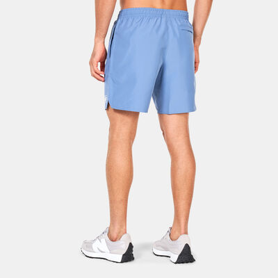 New Balance Men's NB Essentials Woven Shorts Blue