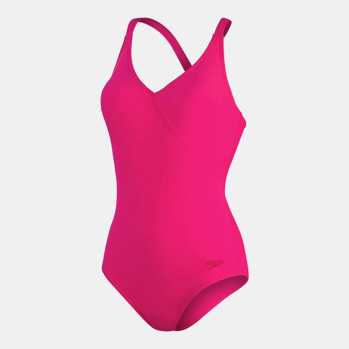 Speedo Women's Shaping Lexi One-Piece Swimsuit Pink Speedo Women's Shaping Lexi One-Piece Swimsuit Pink image number 0