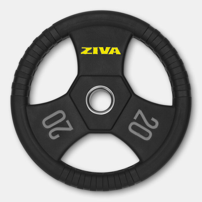 ZIVA Performance Rubber Grip Disc - 20kg Multi image number 0