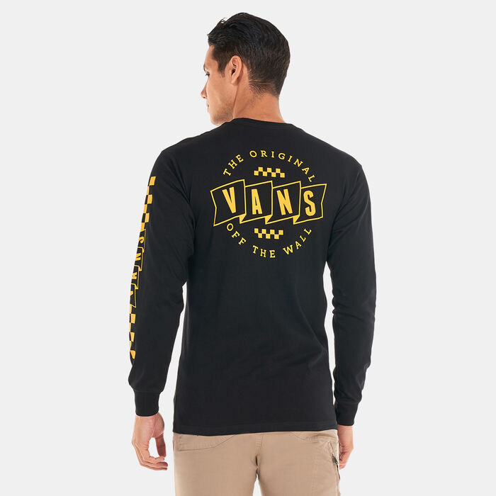 Vans Men's Banner Logo T-Shirt Black Vans Men's Banner Logo T-Shirt Black image number 1
