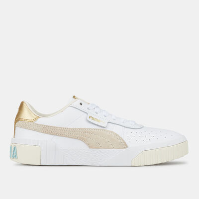 PUMA Women's Cali Soft Glow Shoe White