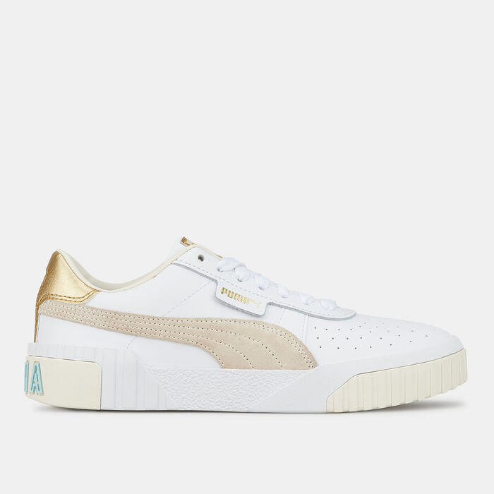 PUMA Women's Cali Soft Glow Shoe White image number 0